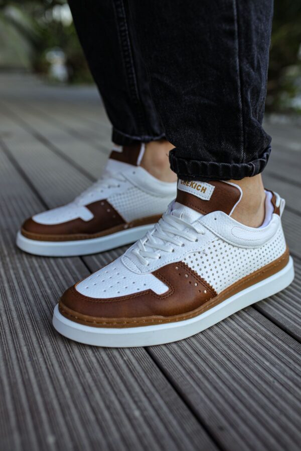 CH201 - CBT Hercules Erkek Ayakkabı TABA/BEYAZ