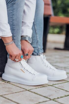 CH258 - CBT Roma Erkek Bot BEYAZ