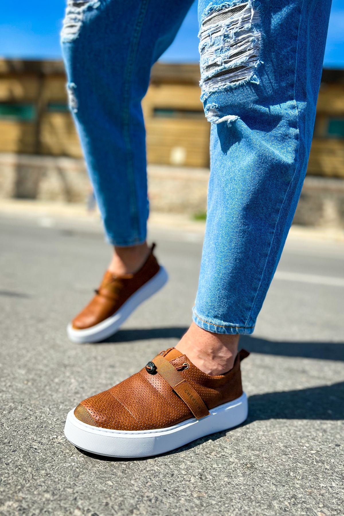 CH147 - CBT Dobeny Erkek Ayakkabı TABA - Görsel 4