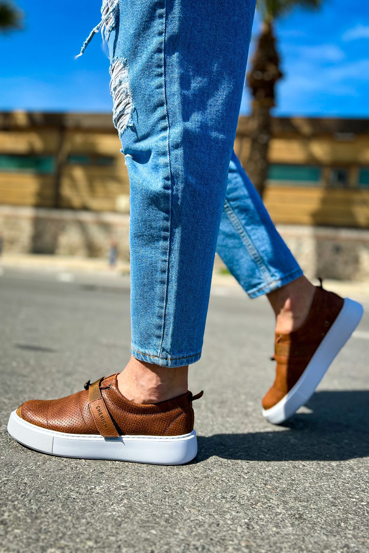 CH147 - CBT Dobeny Erkek Ayakkabı TABA - Görsel 5