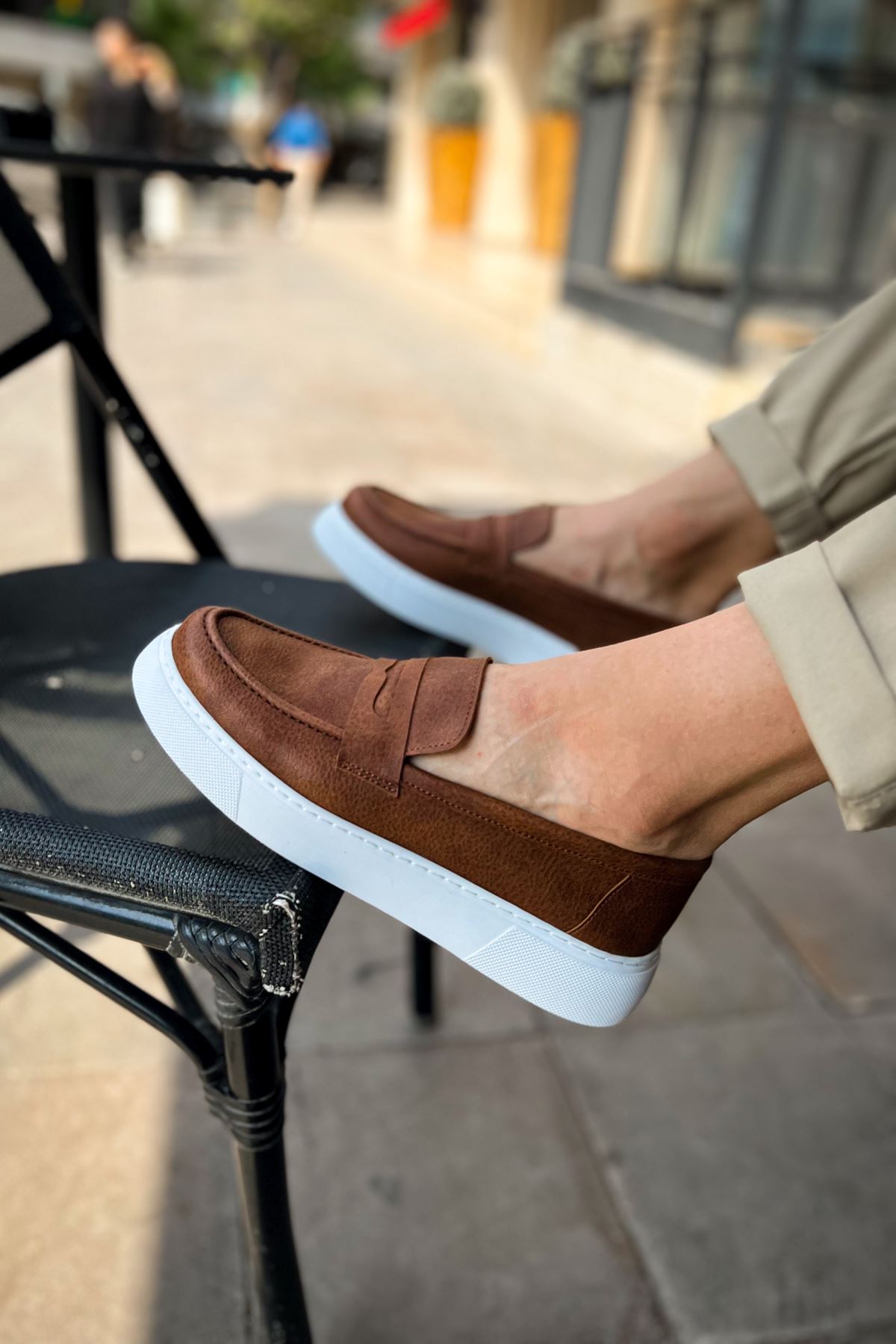 CH421 - CBT Bandera Erkek Ayakkabı TABA - Görsel 4