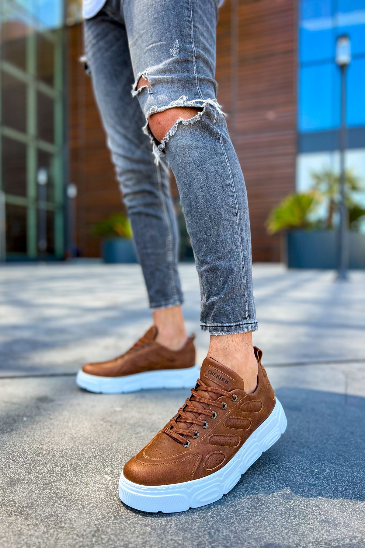 CH105 - CBT Cronus Erkek Ayakkabı TABA - Görsel 3