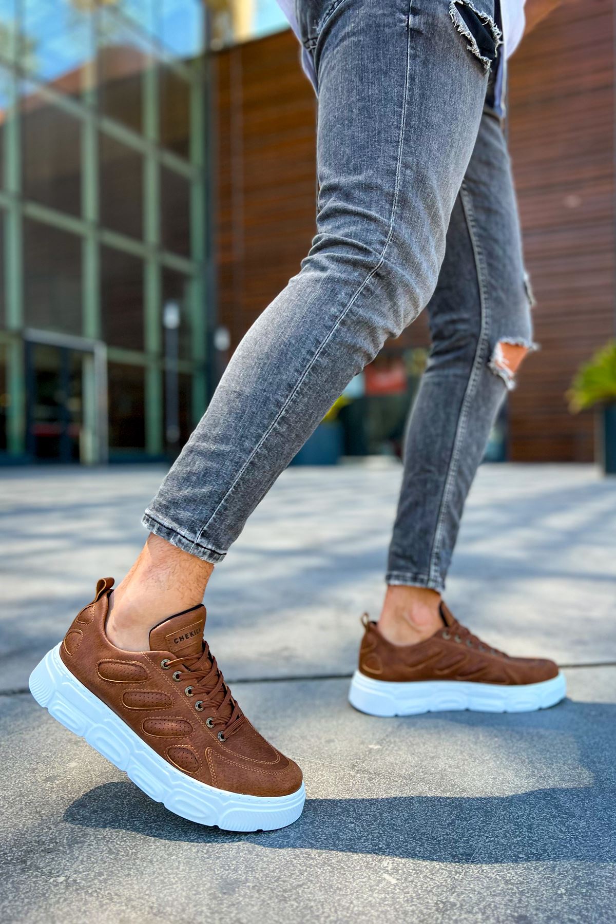 CH105 - CBT Cronus Erkek Ayakkabı TABA - Görsel 4