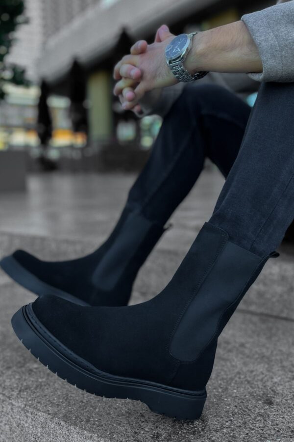 CH223 - SRT Alaska Süet Erkek Bot SIYAH