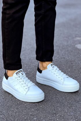 CH983 - CBT Tennis Erkek Ayakkabı BEYAZ/SIYAH