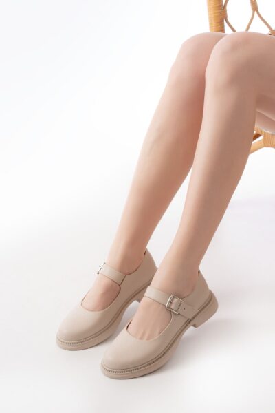 YSN-4444 Bej Günlük Bayan Ayakkabı