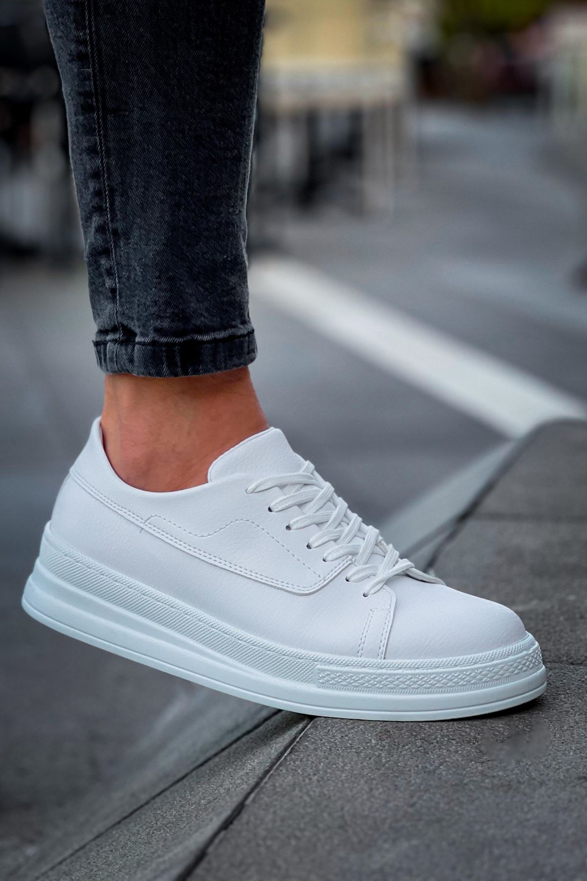 CH2401 - CBT Erkek Ayakkabı BEYAZ - Görsel 6