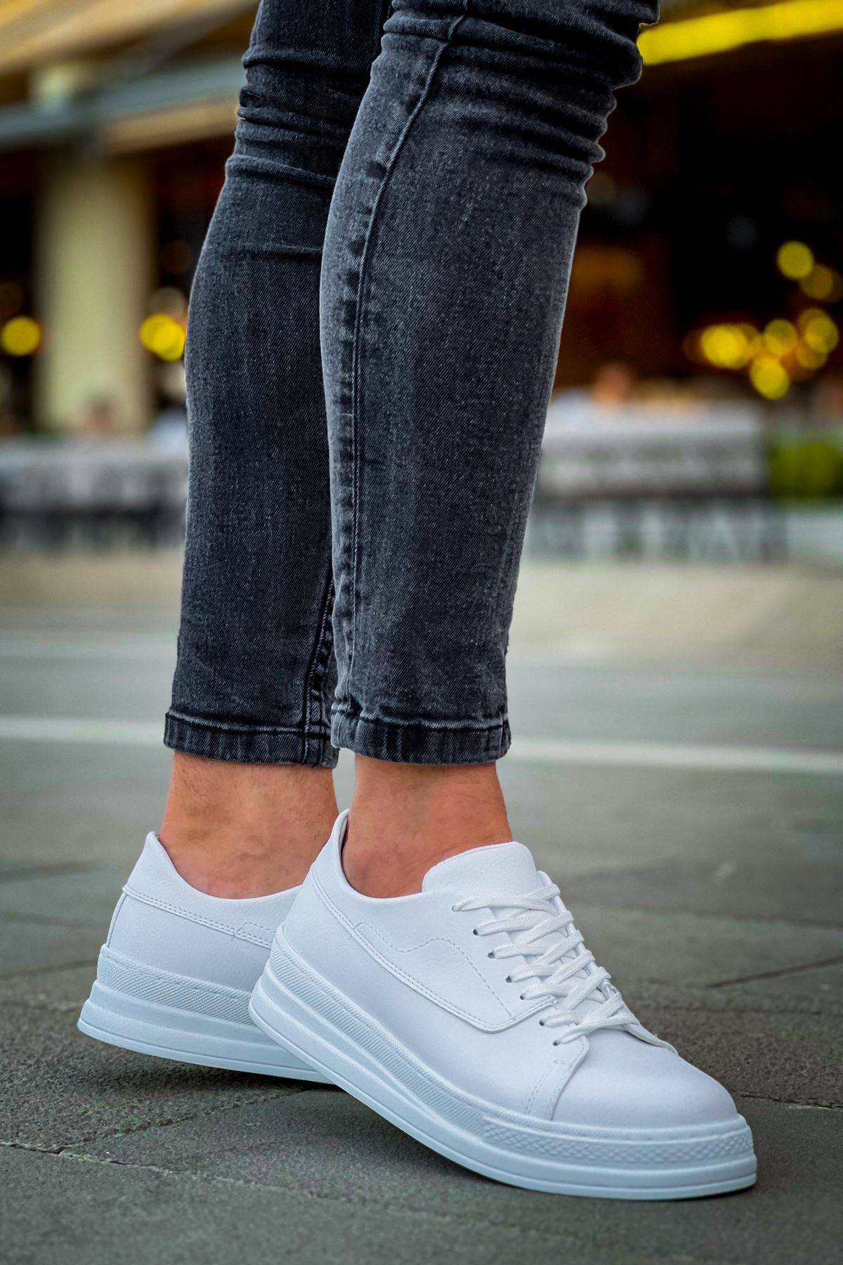 CH2401 - CBT Erkek Ayakkabı BEYAZ - Görsel 4
