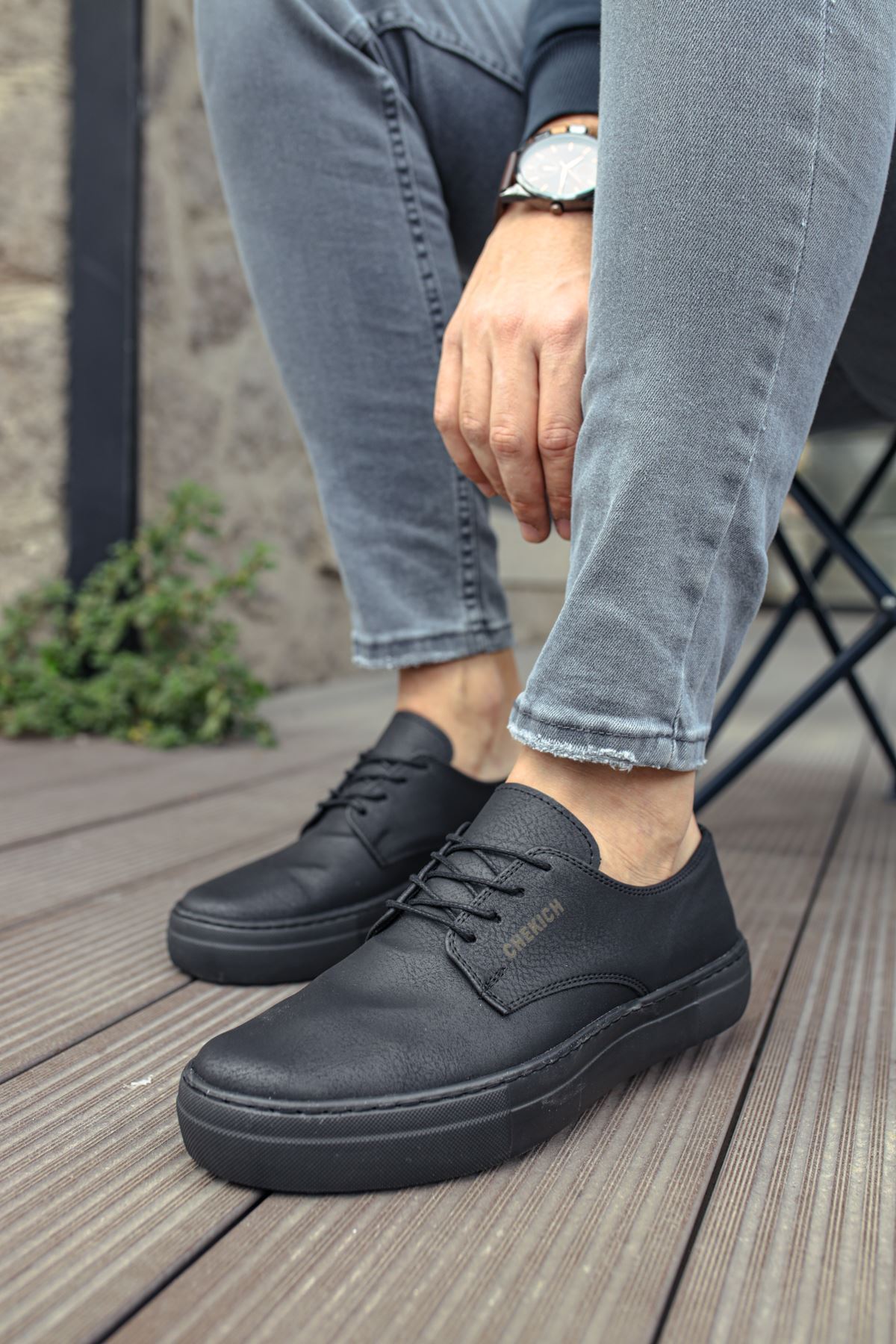 CH005 - CST Pıttı Erkek Ayakkabı SIYAH