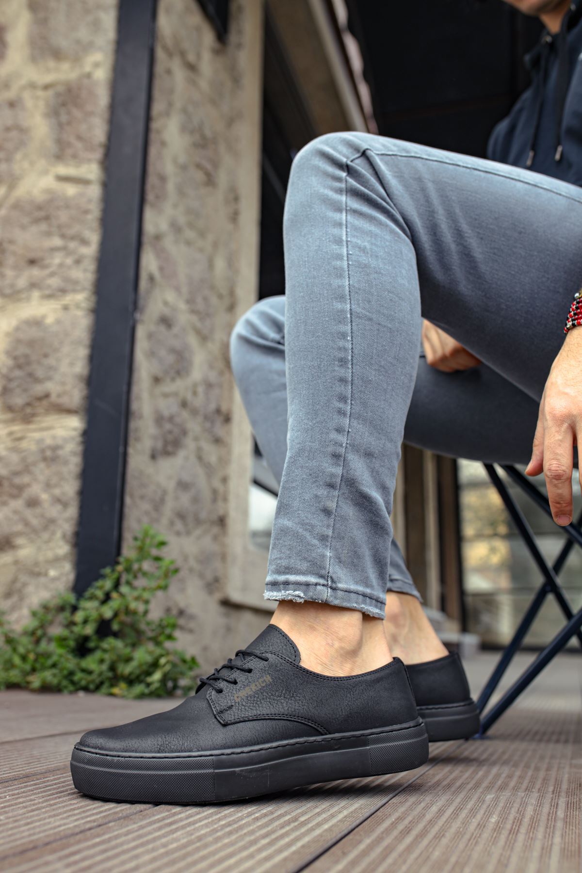 CH005 - CST Pıttı Erkek Ayakkabı SIYAH - Görsel 4