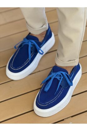 CH2602 - Triko Erkek Ayakkabı MAVI